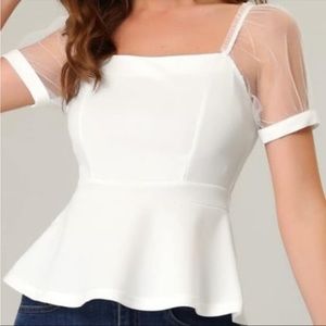 Women’s Large Peplum Top